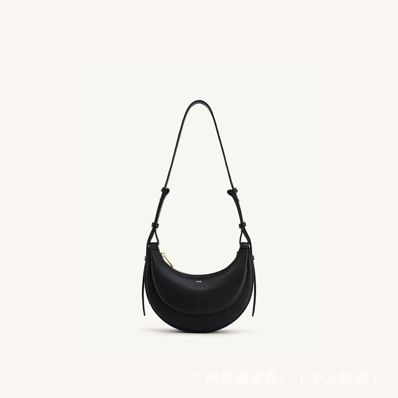 

JW PEI Crescent High-End Shoulder & Crossbody Saddle Bag for Women - Niche Design, Perfect for Commute 24*19*7.5 no box