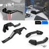 NICECNC For Yamaha Tenere 700 T700 2019-2024 Shorty Brake Clutch Lever Hand Lever Guard For Yamaha Tenere 700 Accessories