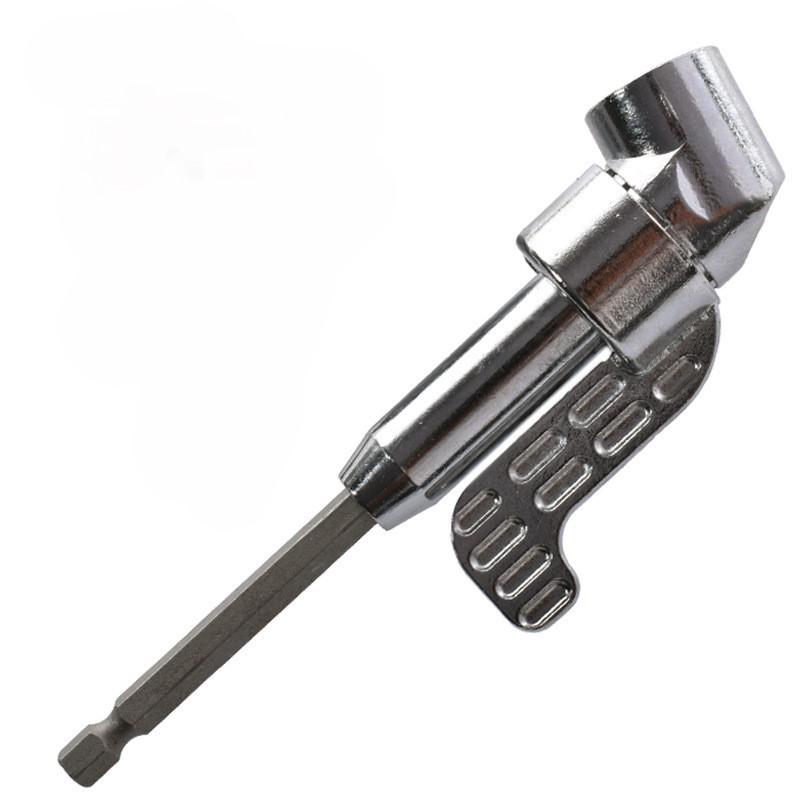 105° Right Angle Drill Attachment Extension Socket Adapter