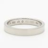 Used CARTIER Ring Engraved EU#49 49 Pt950Platinum/diamond 4.7g Platinum 1PD