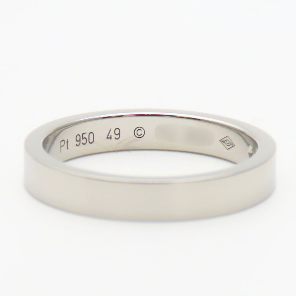 Used CARTIER Ring Engraved EU#49 49 Pt950Platinum/diamond 4.7g Platinum 1PD