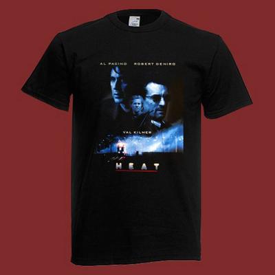 HEAT Film Azione Retro Uomo Nero Taglia S-5XL