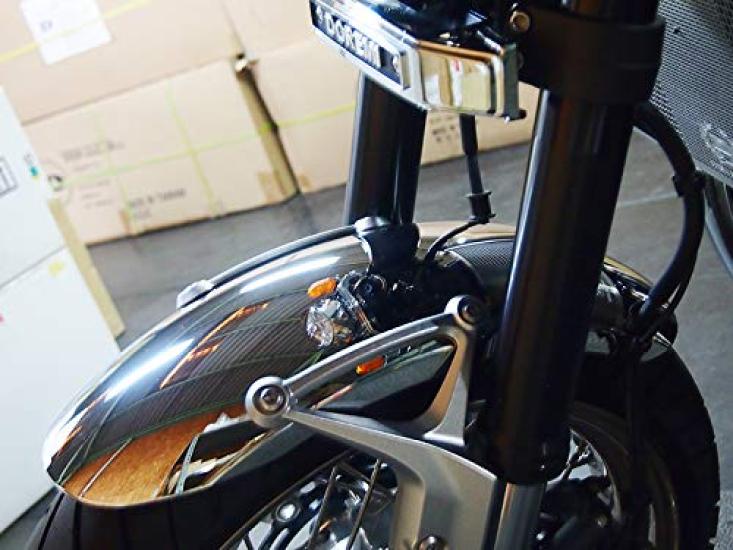 Doremi Collection Front Fender Z900RS Plated ABS Resin Silver 35102