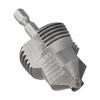 Three Blade Thread Drill Bit 3in1 with Hex Handle for Pipe Repair Usage
