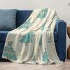 Cozy Throw Blanket Soft Warm Fuzzy Bedspread Living Room Decor Home Gift Lightweight Plush Blanket