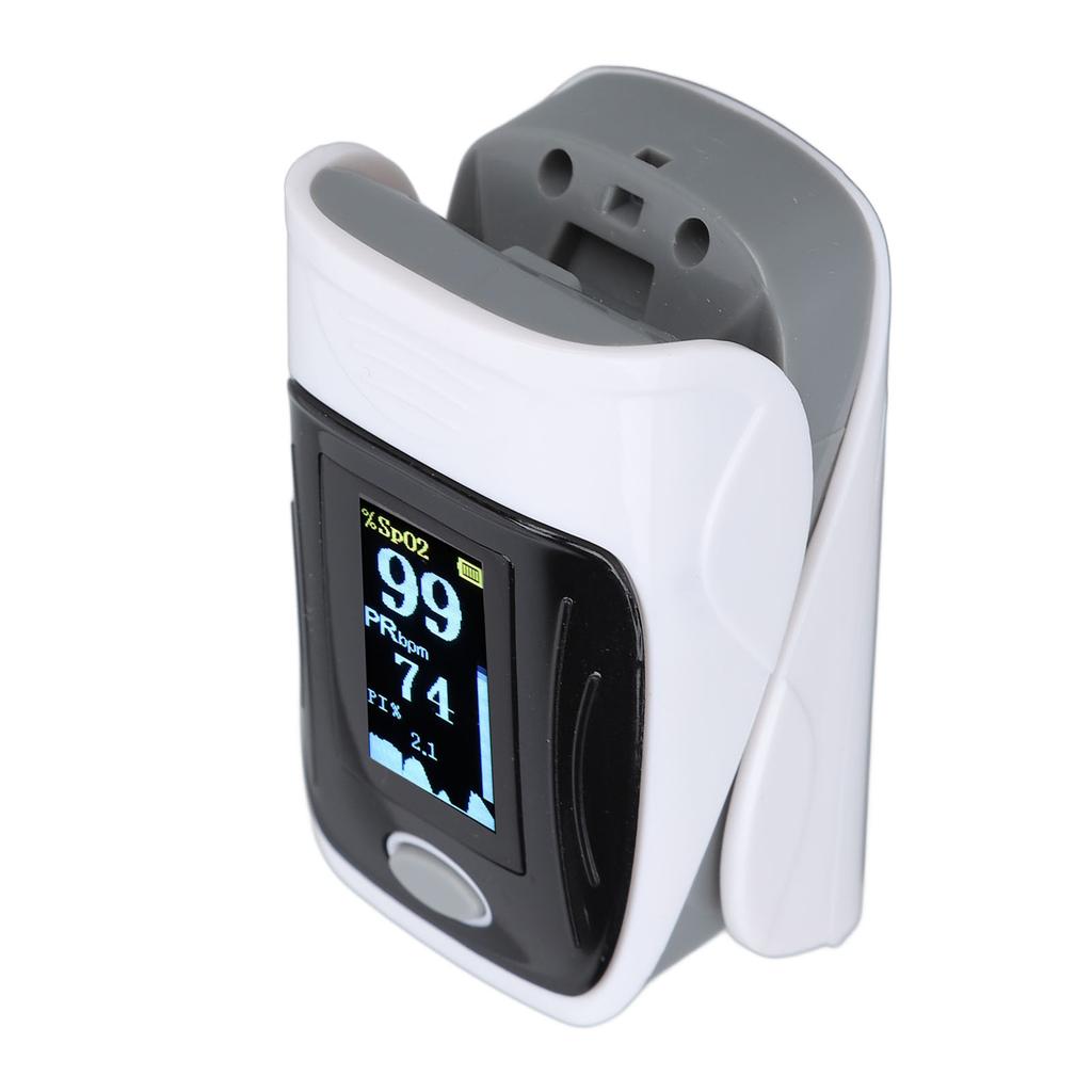 Fingertip Pulse Oximeter Clear Display Small Portable Blood Oxygen Saturation Monitor for