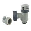 Tank Plunger Valve B-Type Hose Adapter For Intex Pool Replacement Parts Shut Off Valve Parts With Gaskets For Above Ground Pool