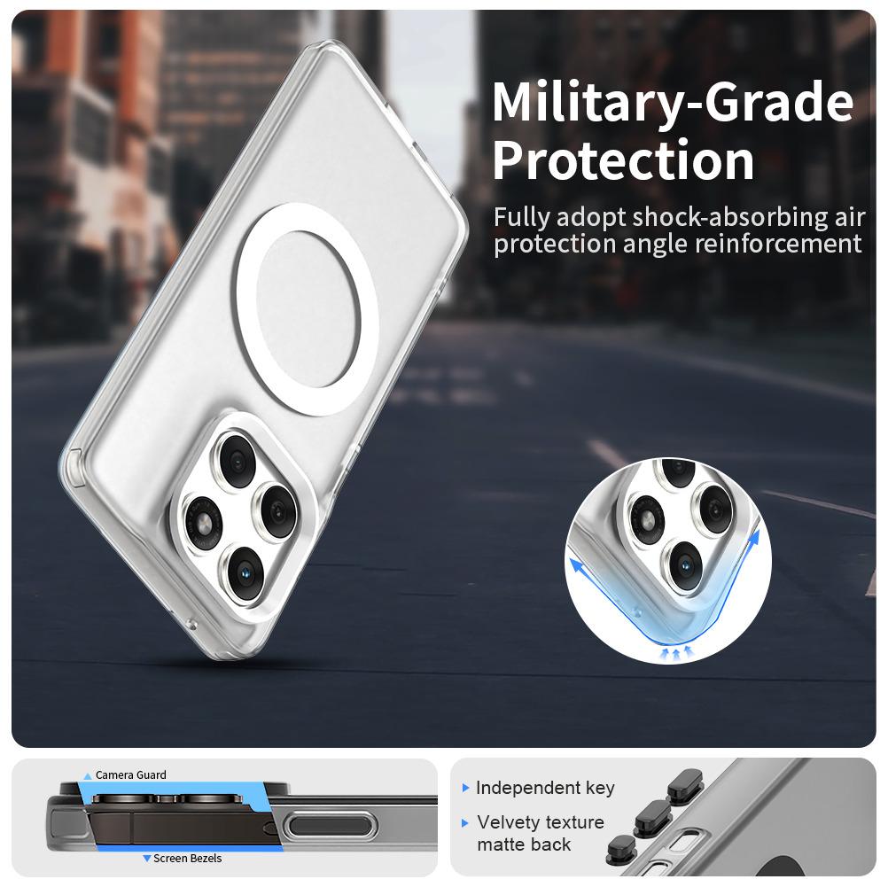 For Motorola Edge 60 Fusion 5G Case Magnetic Case Anti Drop Hybrid Phone Back Cover