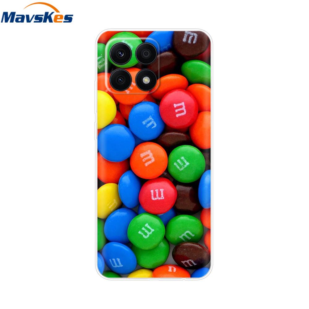 For Honor X8a 2023 Case 4G Funda Clear Soft Silicone TPU Phone Cover Case for Honor X8a Cover HonorX8a X 8a CRT-LX1 Bumper Coque