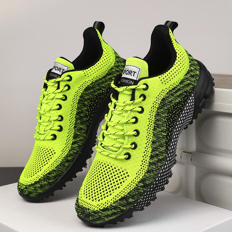 Fashion Summer Men's New Mesh Strap Tennis Sports Running Shoes Large Breathable Work and Leisure Vulcanized Shoes Zapatillas Hombre