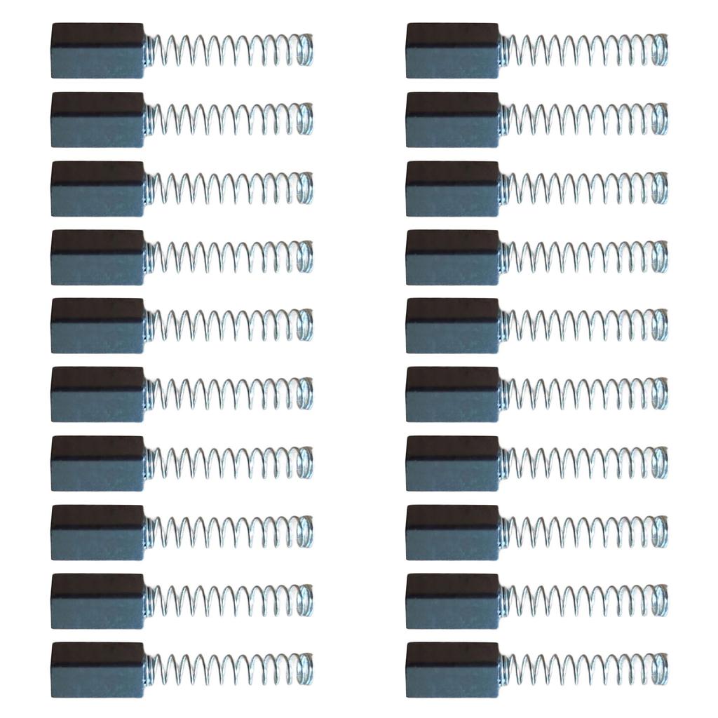 10Pcs 250W Sewing Machine Motor Carbon Brushes 5x12mm Carbon Brushes Replacement for Houeshold Sewing Machine Accessory