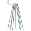 Christmas Tree Lighting 500 LEDs Blue 500 Cm
