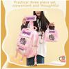 3PCS K-POP Girl Group Pattern Backpack Set for Fans Perfect Gift Idea with Eye-Catching Design