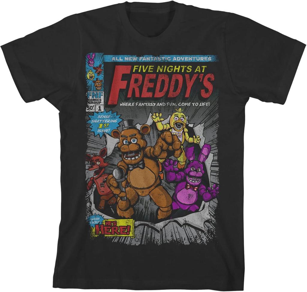 Five Nights at Freddy's Comic Cover T-shirt