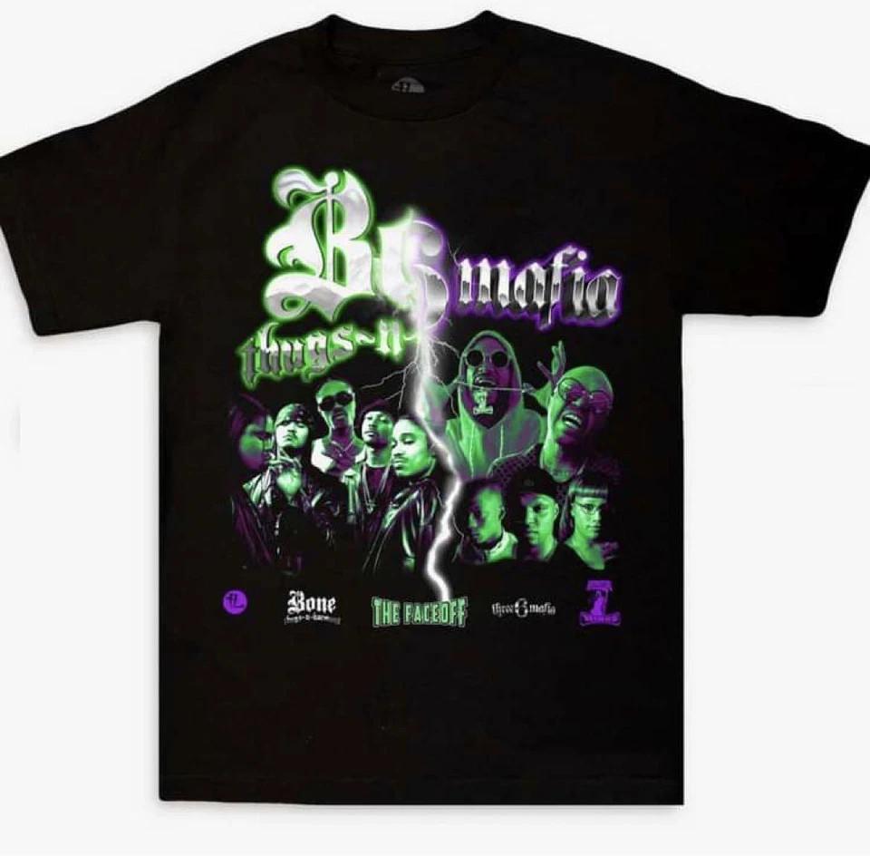 Bone Thugs N Harmony and Three 6 T-Shirt L