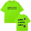 Sängerin Tate Mcrae Es ist okay, mir geht es gut, ich will ihn sowieso nicht, Mädchen nimm ihn, grafische T-Shirts, Herren, Damen, Mode, Vintage-Trend-T-Shirts