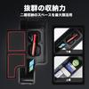 Auto Spec Compatible with Suzuki New Jimny Car Armrest Console Car Storage Small Item Genuine Storage Easy Drop Reduces Fatigue JIMNY Black