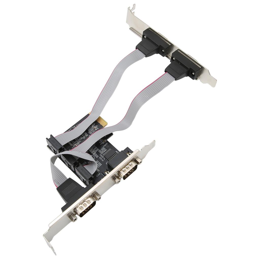 PCIE Expansion Card PCI Express X1 To Interface 4 RS232 Serial Ports Wide Applications Adapter Card