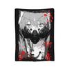 Vocaloid Hatsunes Mikus 08 Blankets Velvet Decoration Breathable Lightweight Thin Throw Blankets for Sofa Travel Bedding Throws