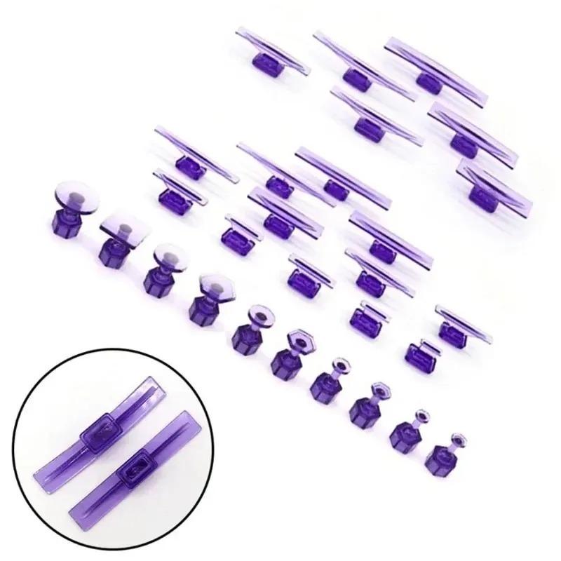 Hot Glue Tabs Dent Lifter Tools Dent Puller Removal Tool for Auto Paintless Dent Repair Glue Tabs for Car Body 28Pcs