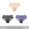 Cutout Sexy Lace Women's Underwear Fashion Skin-friendly Girls Underwear DUASI 3pcs/lot