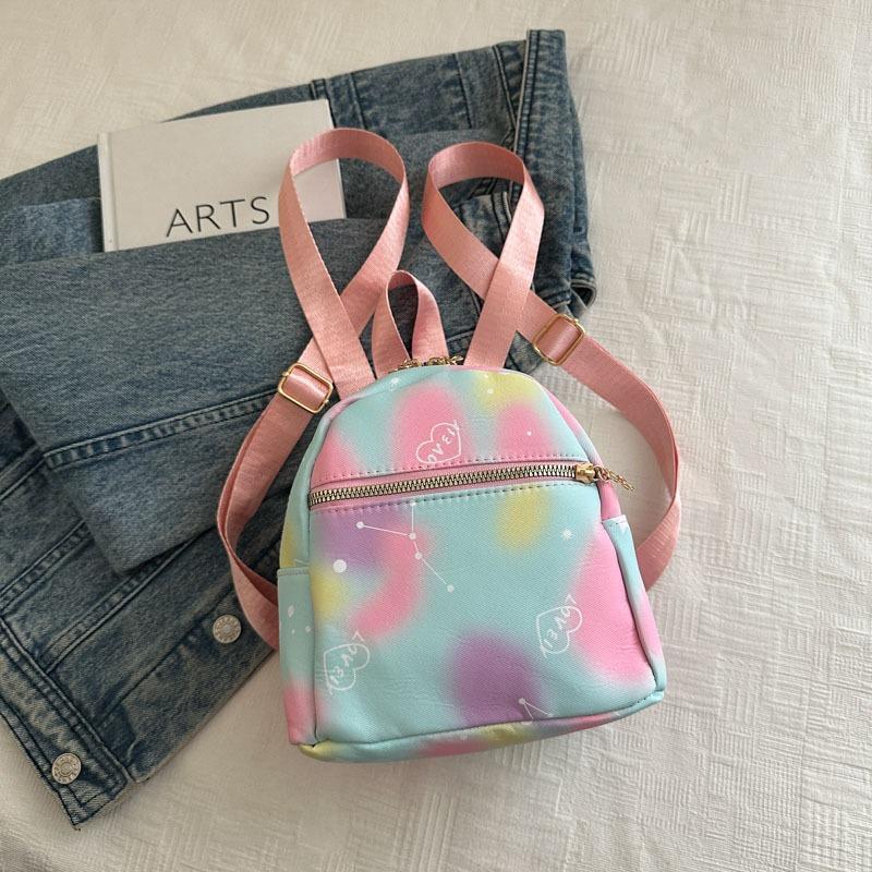 

Premium contrasting color backpack women s new fashion travel bag Mommy backpack student casual schoolbag