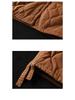 Women's Retro Padded Cotton Jacket: Autumn/Winter Hooded, Round Neck, Long Sleeve, Loose Fit, Plus Size Casual Top.