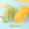 2PCS Lightweight Efficient 2 in 1 Dumpling Maker Plastic Labor-Saving Dough Presser with Handle Dumpling Skin Maker DIY