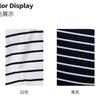 Lodz [11.4% Mulberry Silk] Summer Cool and Breathable Men's Striped Contrasting Collar Polo Shirt