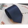 Business Casual Mens Tie With Polyester Satin Fabric For Office And Evening Wear