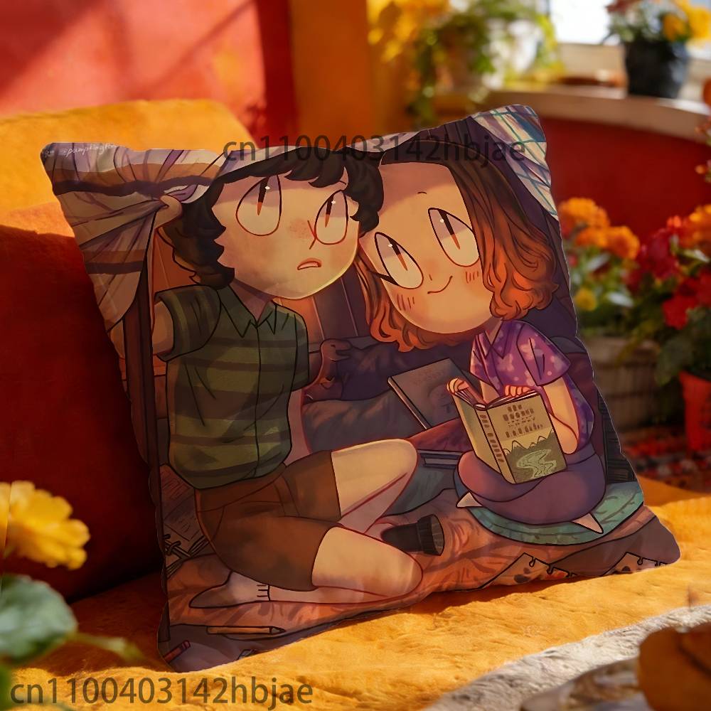Mileven E-Eleven Mike Pillowcases Bedroom Living Room Sofa Home Decor Polyester Cushion Cover with Zipper