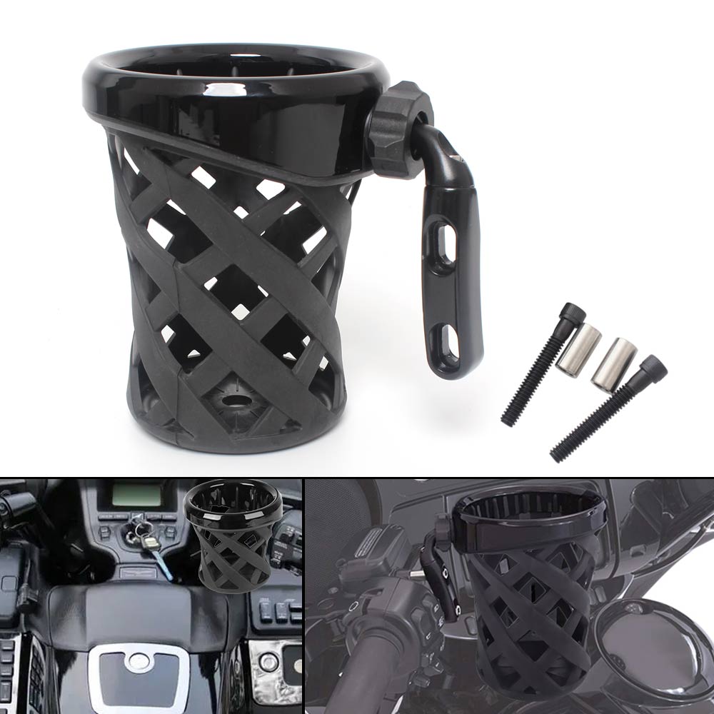 Motorcycle Accessories Handlebar Cup Holder For Harley Touring Electra Glide Yamaha Kawasaki Suzuki Drink Mounted Cup Holder