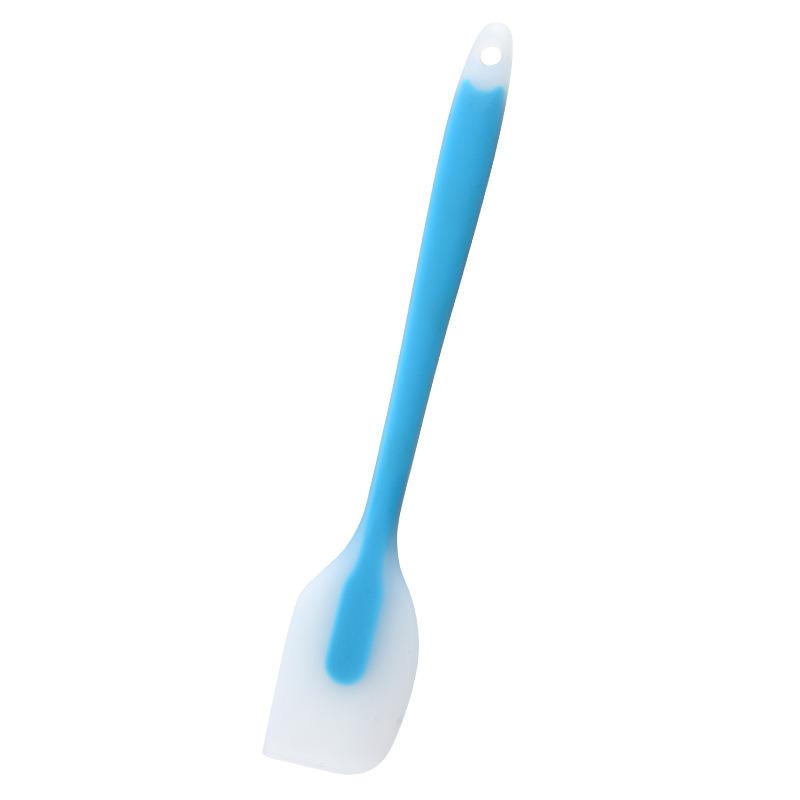 2 Size Flexible Silicone Scraper Heat Resistant Non-stick Translucent Cream Mixing Spatula Kitchen Must-have Gadget