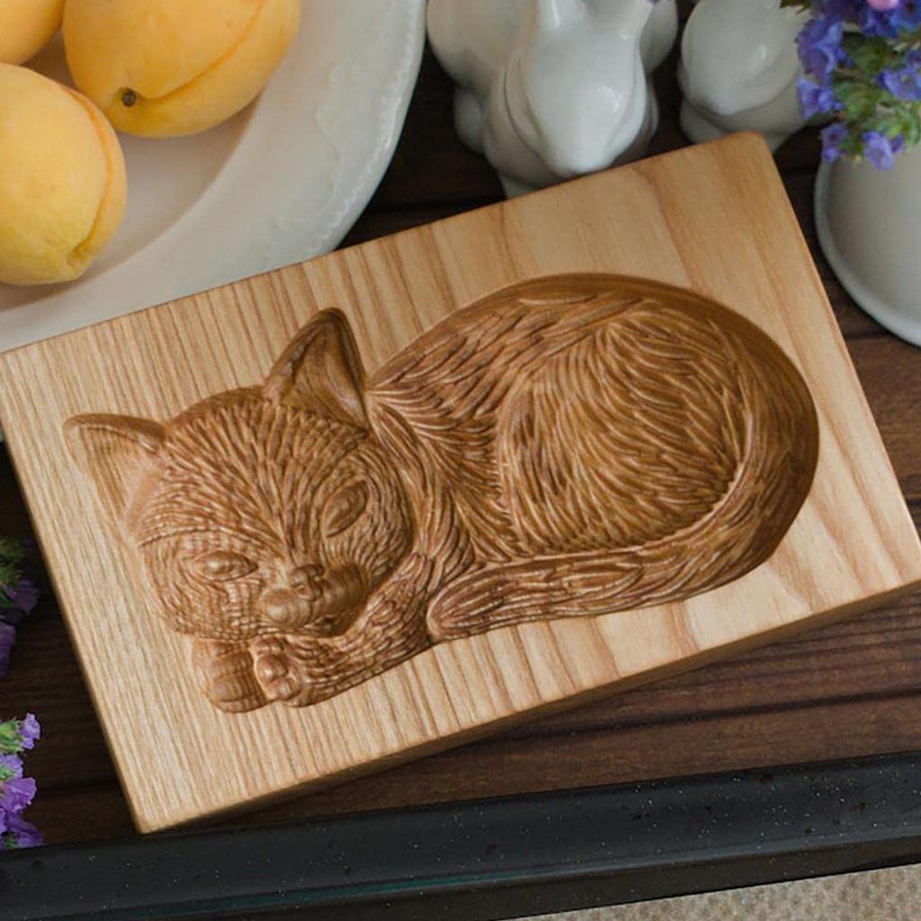 Stampi per Biscotti in Legno Stampo a Pressione per Biscotti Stampo a Timbro Strumenti per la Cottura