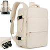 Business Travel Backpack Slim Laptop Hand Luggage with USB Charging Port Men's & Women's Cabin Bag for Work Trips