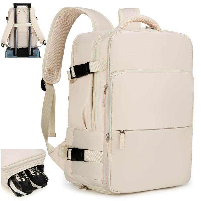 Business Travel Backpack Slim Laptop Hand Luggage with USB Charging Port Men's & Women's Cabin Bag for Work Trips