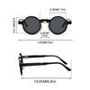 Vintage Round Sunglasses Men Classic Hip-hop Outdoor Shades Women New Retro Trendy Punk Brand Design Casual Sun Glasses