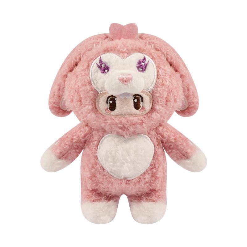 Fun And Colorful Plush Pendant Red Fox Husky And Cute Duck For Backpacks