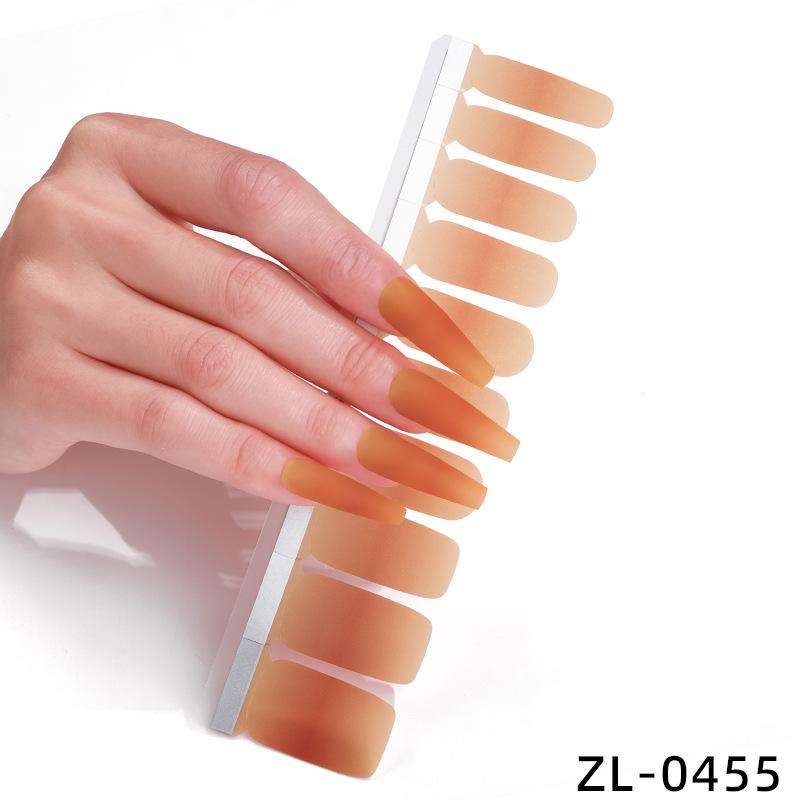 

Французский маникюр наклейки полноразмерные матовые градиентные лаковые пленки водостойкие наклейки для ногтей матовые