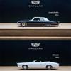Greenlight 1:64 1973 Cadillac Diwei 1976 Cadillac Eldorado Convertible Simulation Alloy Miniature Diecast Car Model Toy Gift