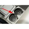 68430VB100 Voorste Midden Middenconsole Dubbele Fles Bekerhouder Opbergruimte Past op Nissan Patrol GU Y61 1997-2012 Zwart Plastic