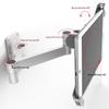 Gongyan Wall-Mounted Anti-Theft Tablet Stand for 9.7-12.9 inch Tablets