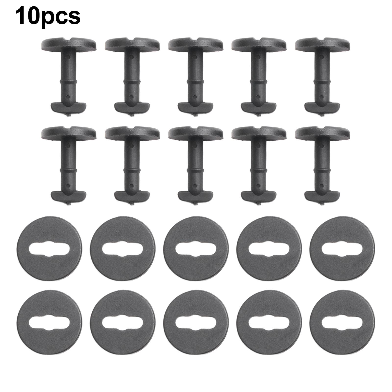 

10x for BMW Floor Carpet Mat Clips E36 E46 E38 E39 Series Lock with Washers