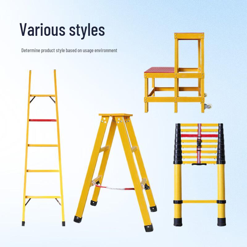 Fiberglass Insulated Straight Ladder