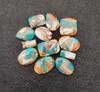 Oyster Turquoise Cabochon, Oyster Turquoise Gemstone, Turquois Mix Lot, Turquoise Cabochon Gemstone.