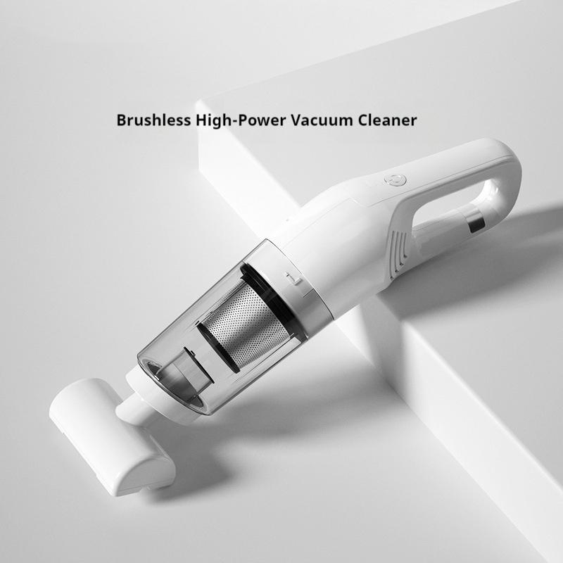 Generic Car Vacuum Cleaner Wireless Rechargeable Brushless High Power Handheld Mini Strong Suction For Car And Home Cleaning