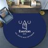 Everton FC Round Area Rug,Carpet Rug for Living Room Bedroom Sofa Playroom Decor,Non-slip Floor Mat
