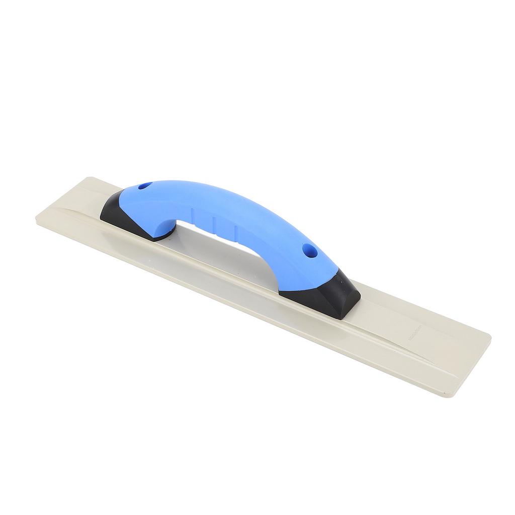 Gletieră 405x80mm Mâner ergonomic din cauciuc Gletieră plată pentru finisare Unealtă de mână pentru tencuit pentru