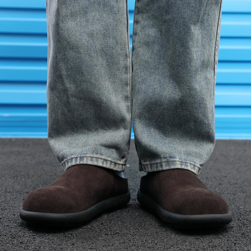 Fashion Men's Slip-On Mule Shoes New Arrival Slippers Anti-Skid Sole Fashion Loafers Lightweight Indoor Outdoor Shoes Comfortable Flats