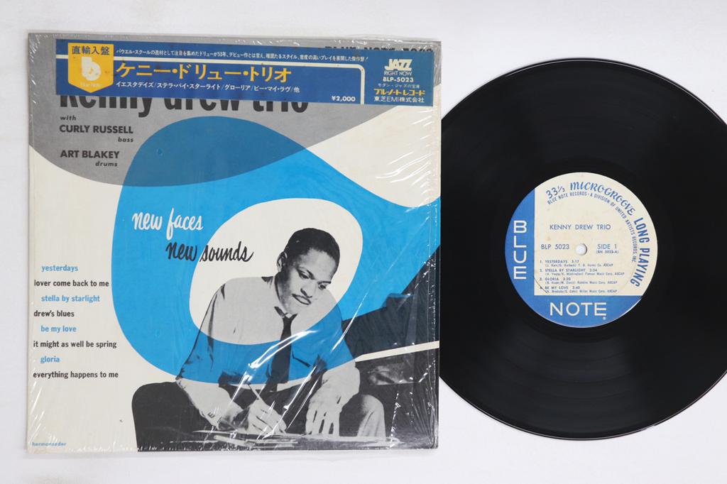 10inch Record KENNY DREW - Kenny Drew Trio BLP5023 BLUE NOTE 1975 US Jazz Used